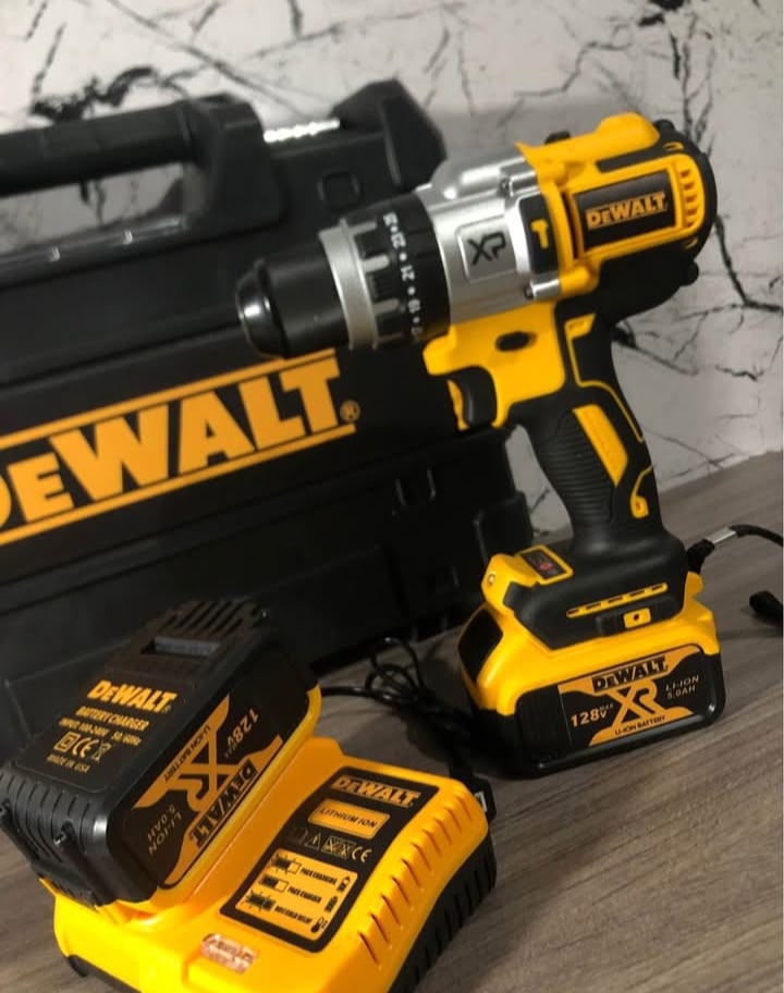 Taladro Percutor Inalámbrico DeWalt - Kit Completo