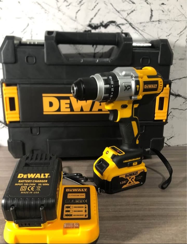 Taladro Percutor Inalámbrico DeWalt - Kit Completo